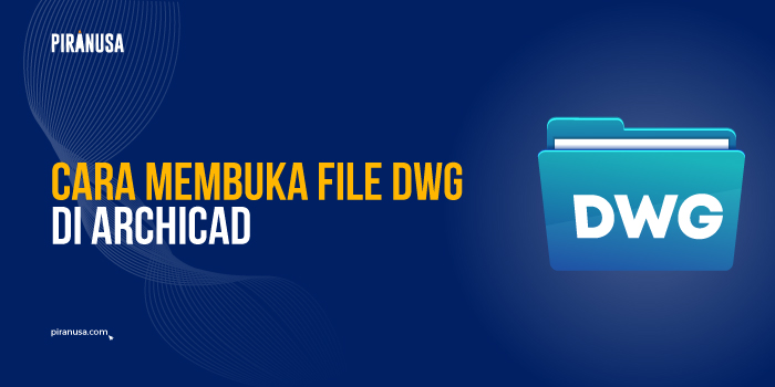 Cara membuka file dwg di archicad