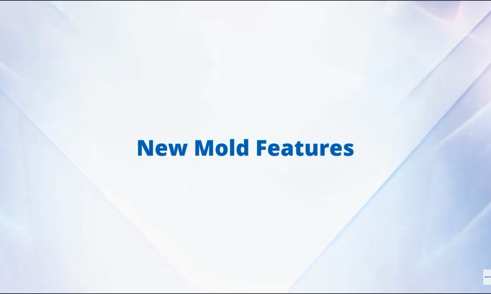 new mold feature ZW3D 2023