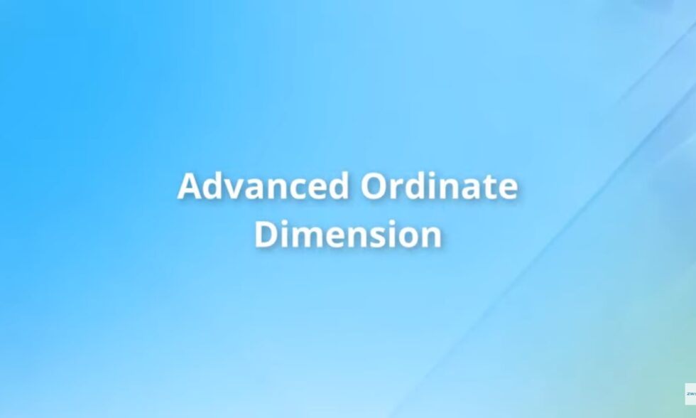 advanced ordinate dimension