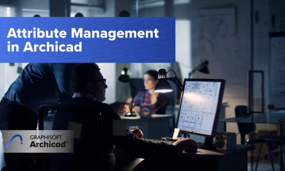 attribute management in archicad