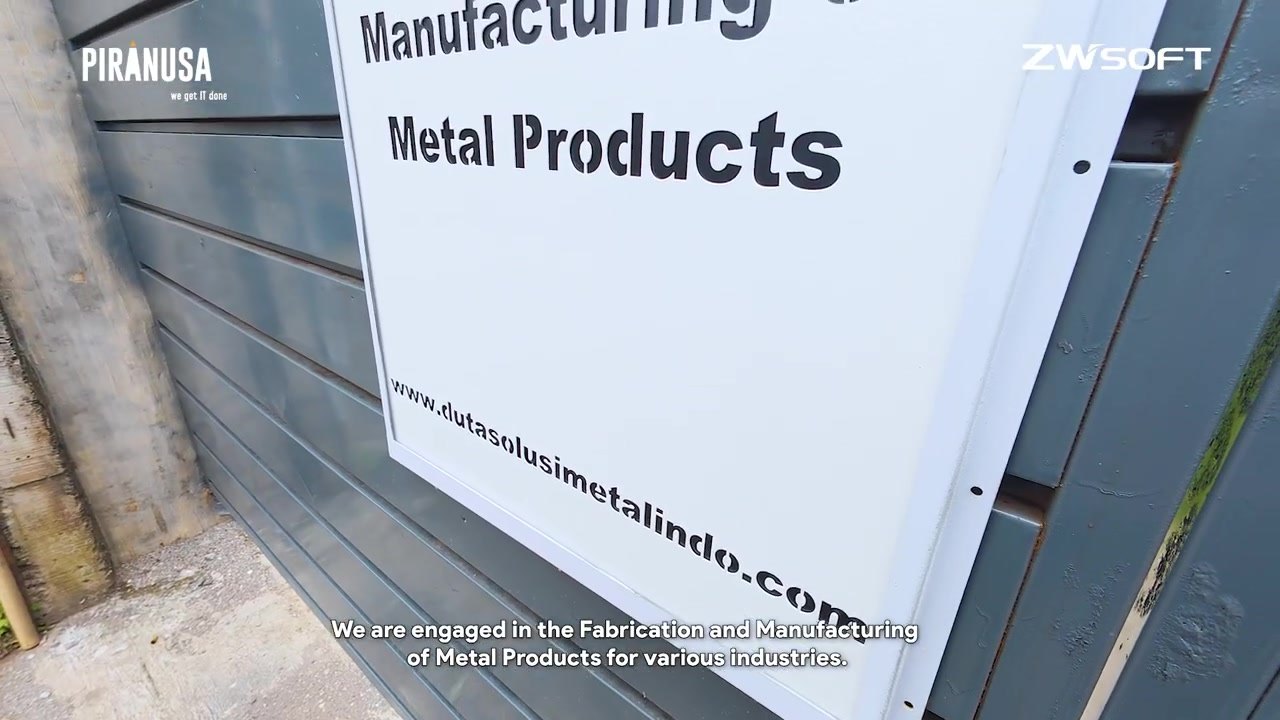 Papan nama PT Duta Solusi Metalindo yang bergerak di bidang manufaktur produk logam